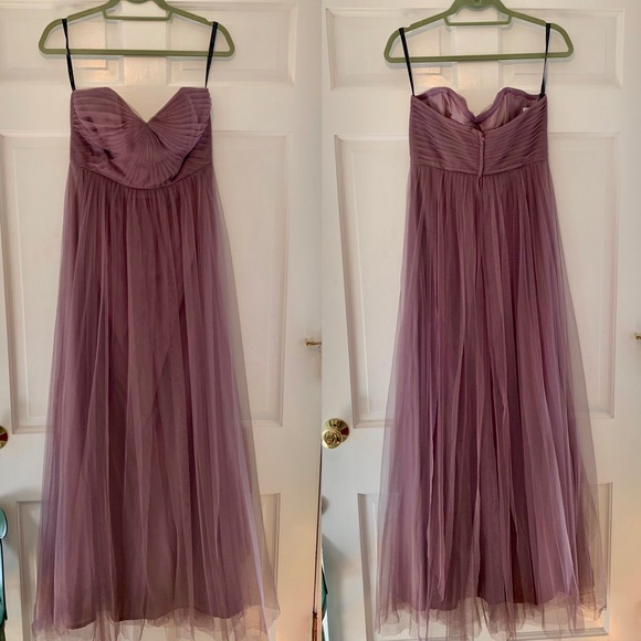 Lilac Jenny Yoo Annabelle Bridesmaid Dress Sz 6 - Picture 3 of 6